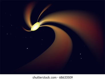 Star nightly sky