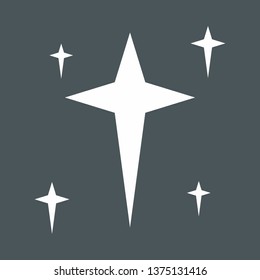Star north quality vector illustration cut