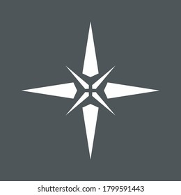 Corta de ilustración vectorial de calidad de navidad norte