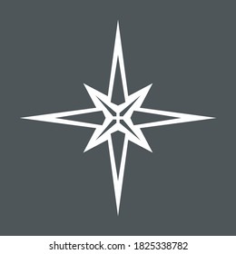 Corta de ilustración vectorial de calidad de navidad norte