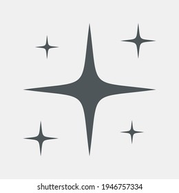 Star north quality vector illustration cut