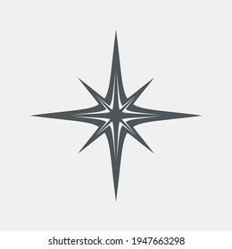 Corta de ilustración vectorial de calidad de navidad norte