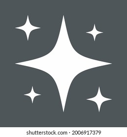 Star north quality vector illustration cut