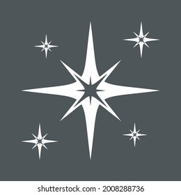 Corta de ilustración vectorial de calidad de navidad norte