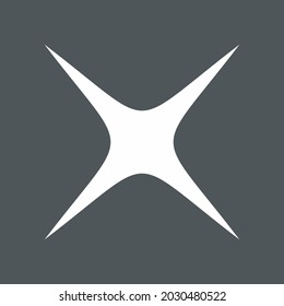 Star north quality vector illustration cut