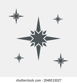 Corta de ilustración vectorial de calidad de navidad norte