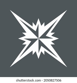Corta de ilustración vectorial de calidad de navidad norte