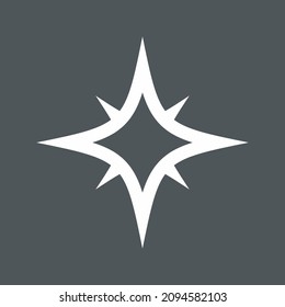 Star north quality vector illustration cut
