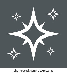 Recorte de la representación vectorial de la calidad norte de la estrella