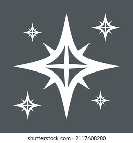 Star North Quality-Vektorgrafik-Schnitt