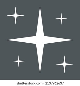Star north quality vector illustration cut