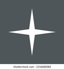 Star north quality vector illustration cut