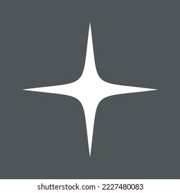 Star north quality vector illustration cut