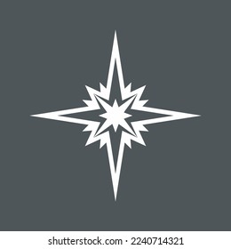 Star North Quality-Vektorgrafik-Schnitt