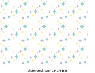 star on a color background vector