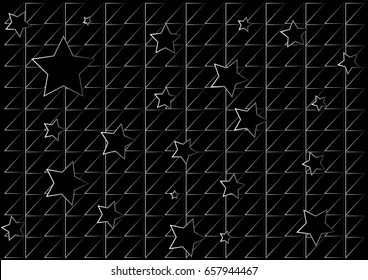 Star on the geometric structure background