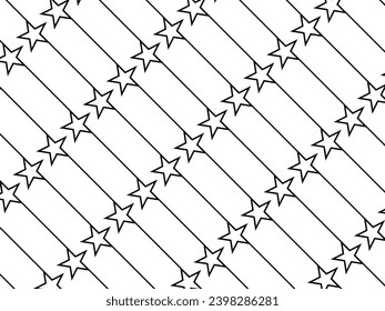 Iniciar en el patrón de motivos de líneas. puede utilizarse para la decoración moderna, ordenada, tapicería, envuelto, patrón de alfombras, mosaico, moda, textil o diseño gráfico. Ilustración vectorial