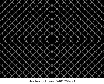 Star on the Lines Motifs Pattern. can use for Modern Decoration, Ornate, Wallpaper, Cover, Wrapping, Carpet Pattern, Tile, Fashion, Textile, or Graphic Design Element. Vector Illustration