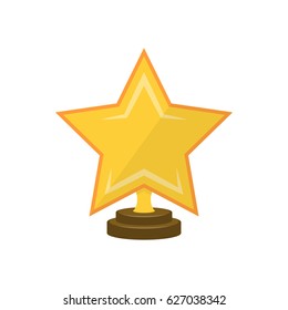 Star on pedestal