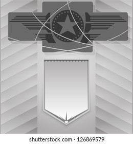  star on silver display