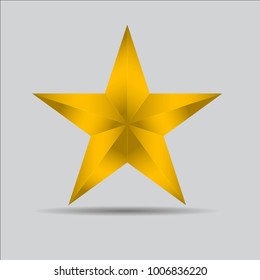 star on white background