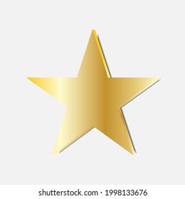 star on the white background.