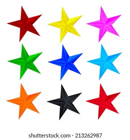 Star on a white background