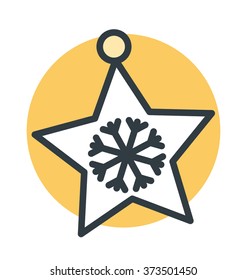Star Ornament Vector Icon