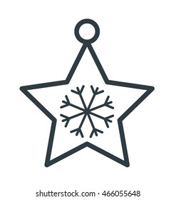 Star Ornament Vector Icon