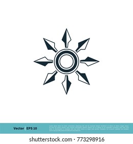 Star Ornamental Mandala Icon Vector Logo Template Illustration Design. Vector EPS 10.