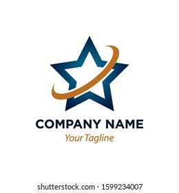 Star Outline Icon Vector Logo Template, EPS 10.