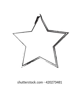 Star Patriot Symbol Grunge Vector Shape Stock Vector (Royalty Free ...