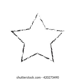 star patriot symbol grunge vector shape