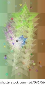 star pattern background