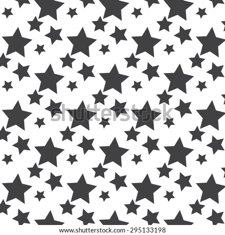 Star Pattern Background Stock Vector (Royalty Free) 295133198 ...