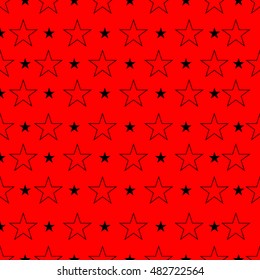 Star  pattern. Star background. Star art. Vector illustration, eps 10