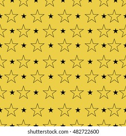 Star  pattern. Star background. Star art. Vector illustration, eps 10