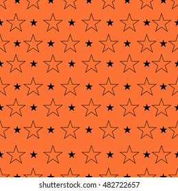 Star  pattern. Star background. Star art. Vector illustration, eps 10