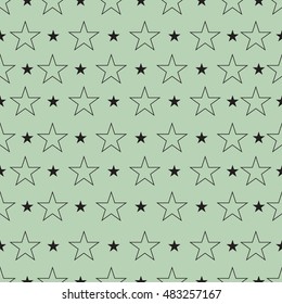 Star pattern. Star background. Star art. Vector illustration, eps 10