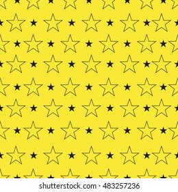 Star pattern. Star background. Star art. Vector illustration, eps 10