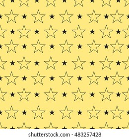 Star pattern. Star background. Star art. Vector illustration, eps 10