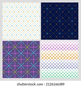 star pattern background backdrop wallpaper geometric vector design lines cross decorations fabrics tiles plus sign minimal collection seamless multicolor modern gift wrapping chair cover tablecloth 