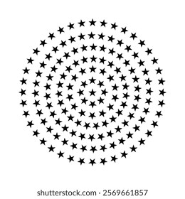 star pattern background design from geometric shapes