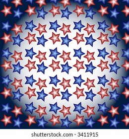 Star pattern background, vector