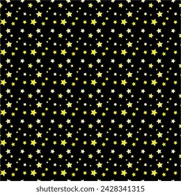 
Star pattern with Black background