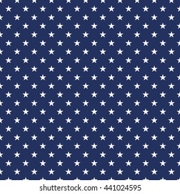 Star Pattern Blue Background