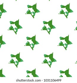 star pattern with camouflage pattern