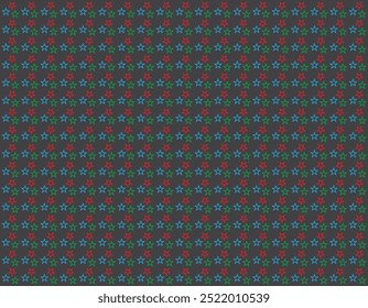 Star pattern design colorful amazing 