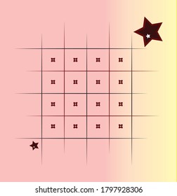 star pattern design we can use background design and fabric design 