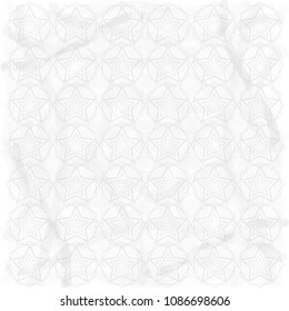 Star pattern design white color background illustration wallpaper